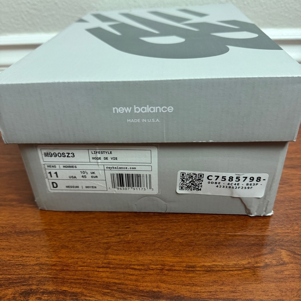 New Balance 990v3 MiUSA size? Exclusive Orange Cream Size 11 - Picture 8 of 10